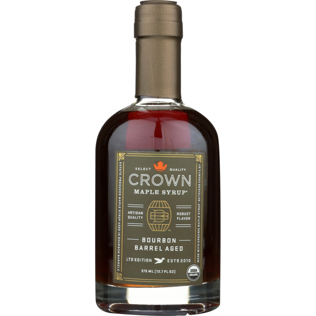 Crown Maple Bourbon Barrel Aged Syrup - 12.7 fl oz