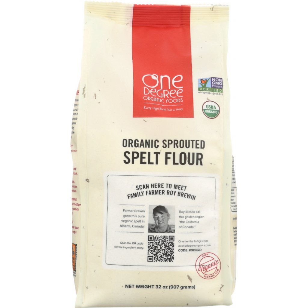 Sprouted Spelt Flour - 32 oz.