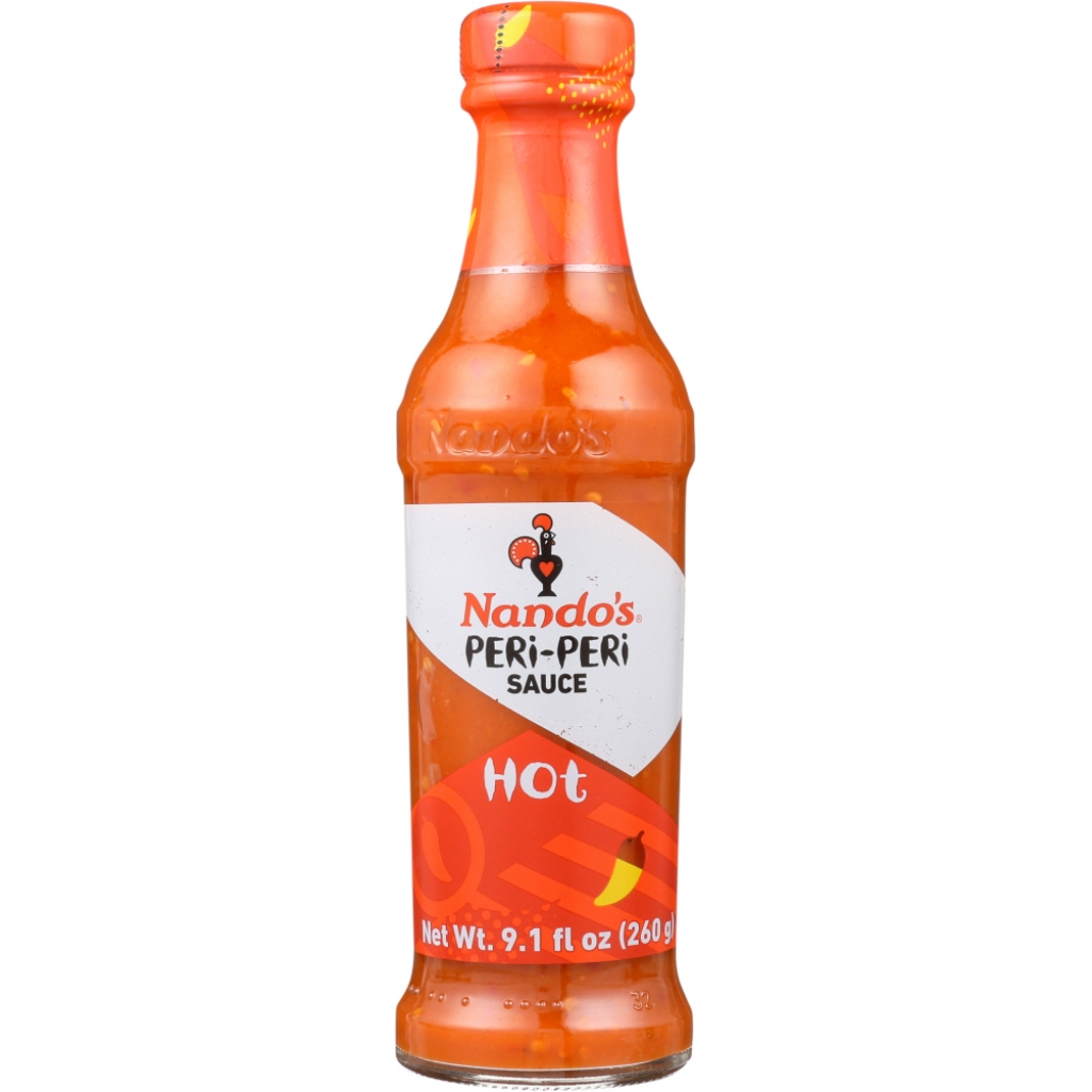 Nando's Hot Peri-Peri Sauce, 9.1 oz