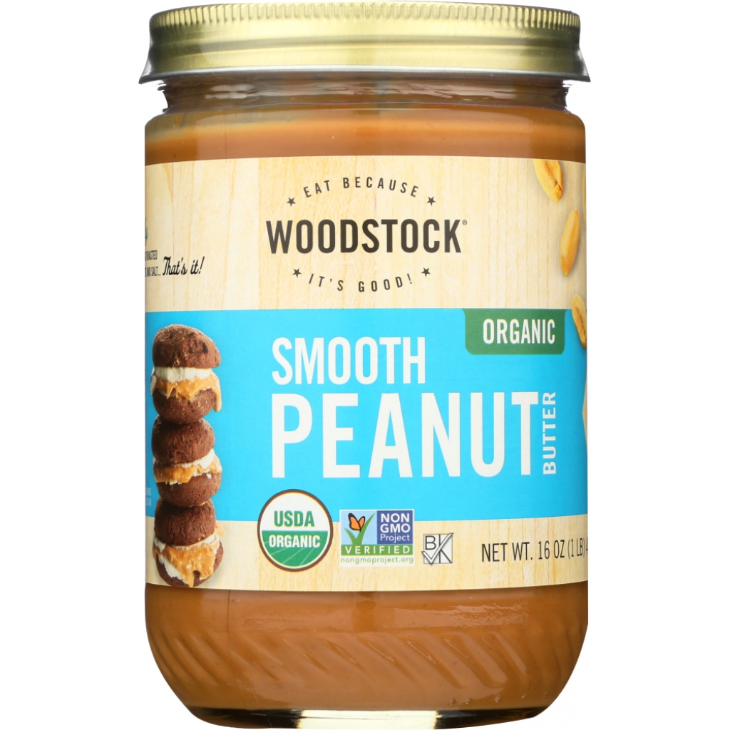 Organic Salted Peanut Butter, 16 oz