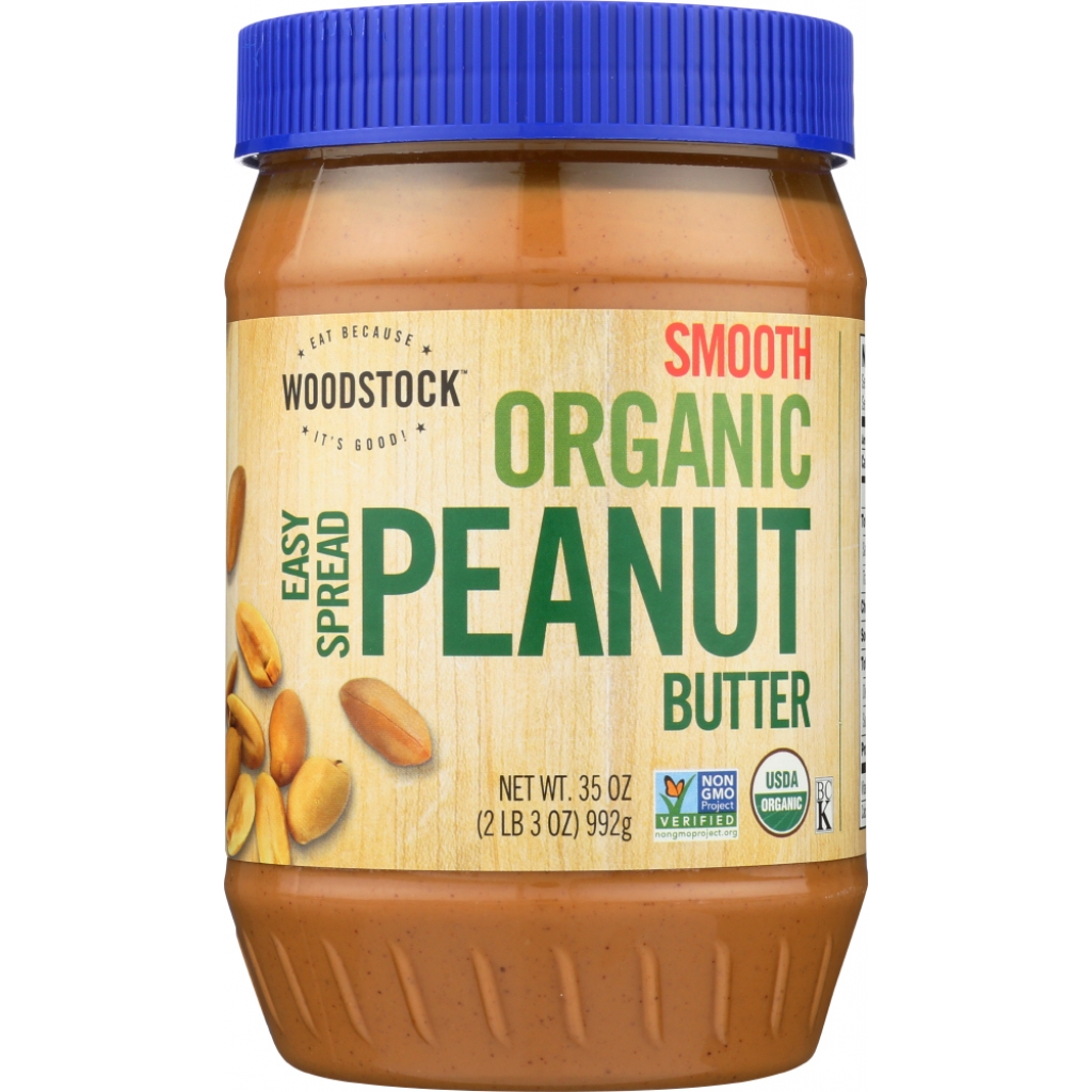 Organic Smooth Easy Spread Peanut Butter - 35 oz