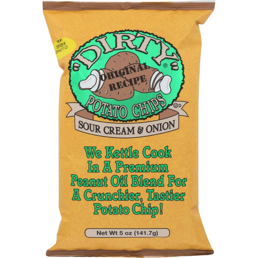 Dirty Chips Sour Cream & Onion - 5 oz