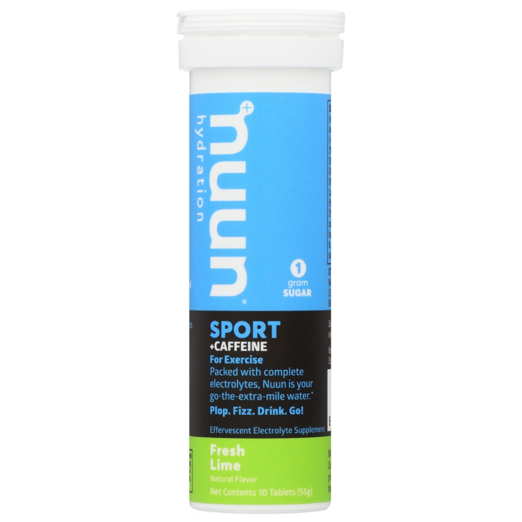 Nuun Sport Fresh Lime Electrolyte Drink Tablets - 10 tablets