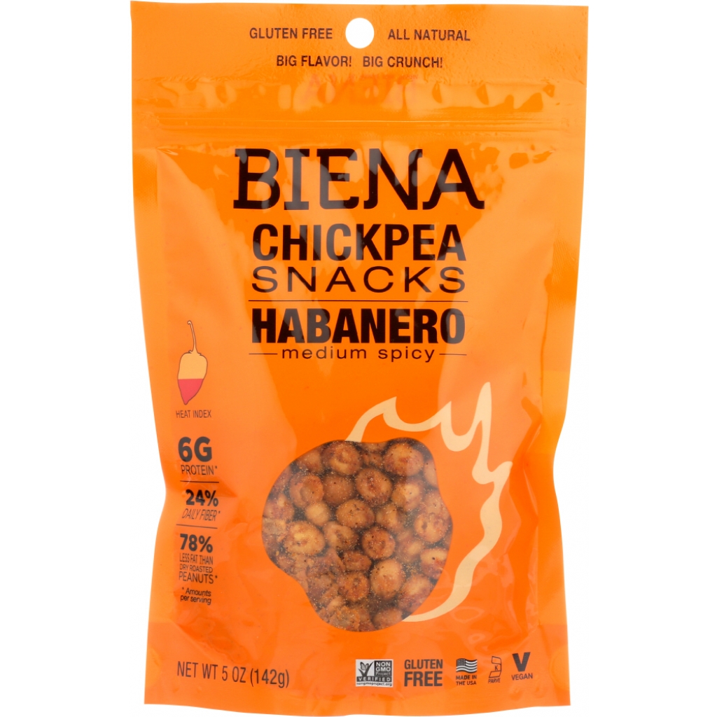 Habanero Chickpea Snacks - 5 oz