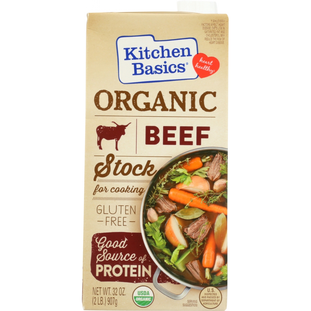 Organic Beef Stock - 32 oz