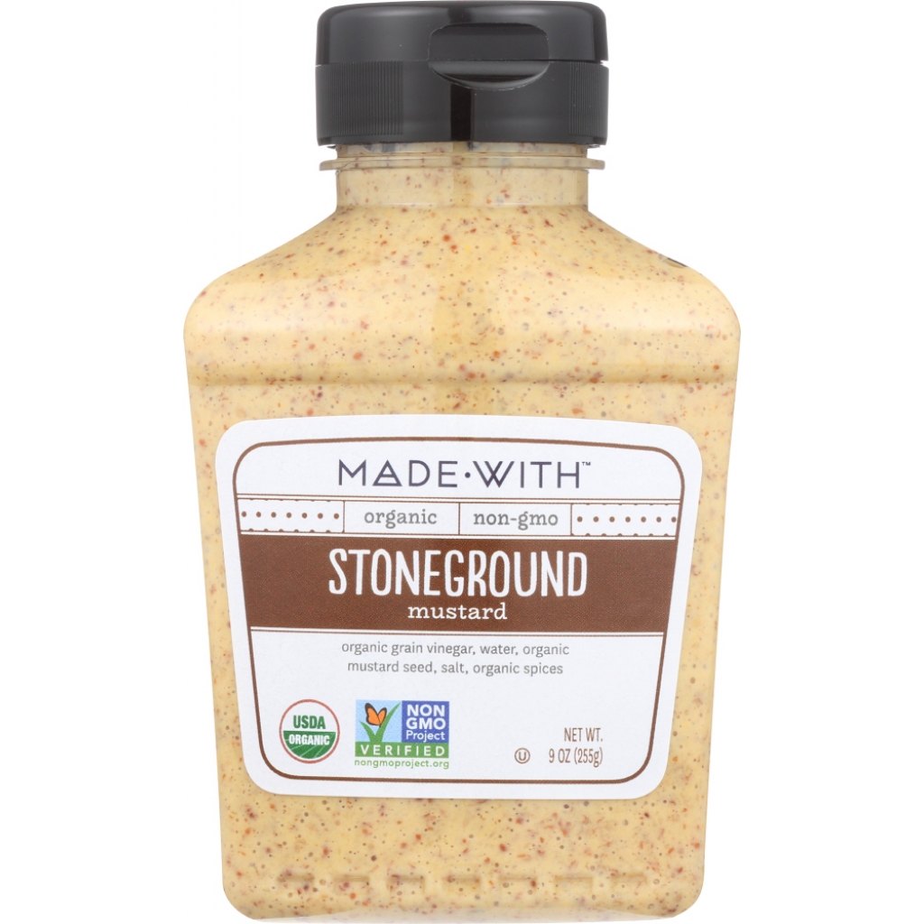 Organic Stoneground Mustard - 9 oz