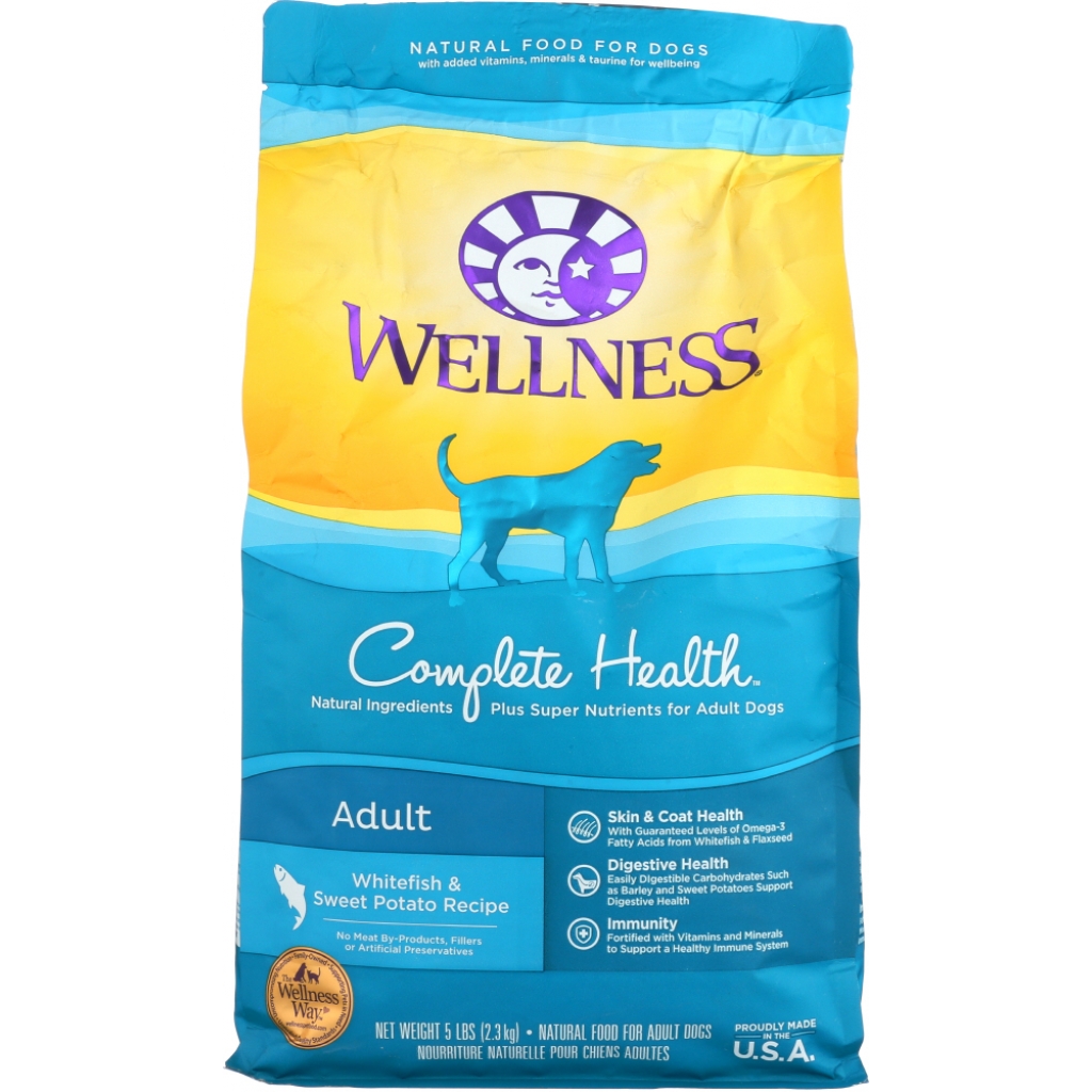 Complete Health Dry Dog Food - Whitefish & Sweet Potato - 5 lb