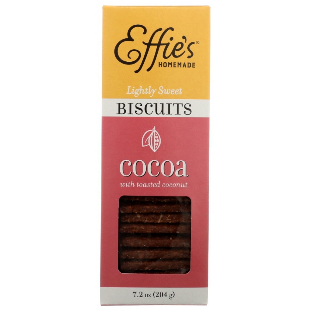 Cocoa Biscuits for Indulgent Snacking, 7.2 oz