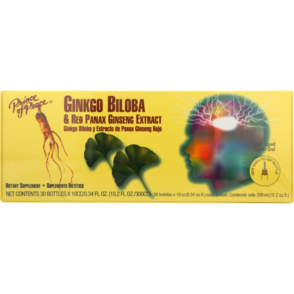 Ginkgo Biloba & Red Panax Ginseng Extract - 30 Pieces