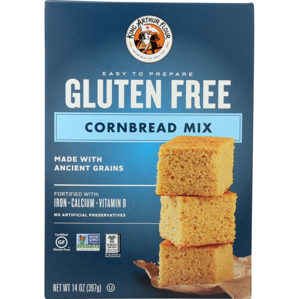 Gluten-Free Cornbread Mix – 14 oz Easy Baking