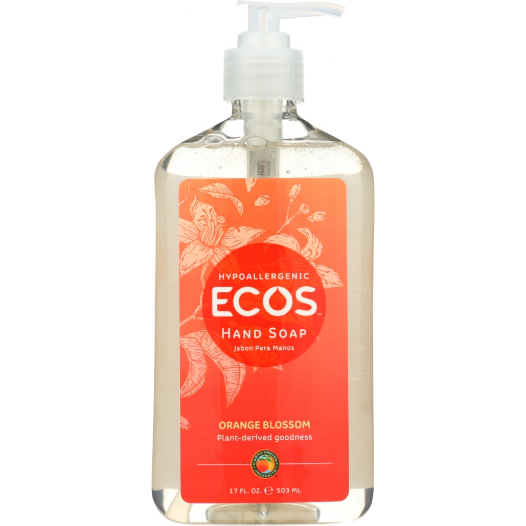 Hypoallergenic Hand Soap Orange Blossom, 17 oz