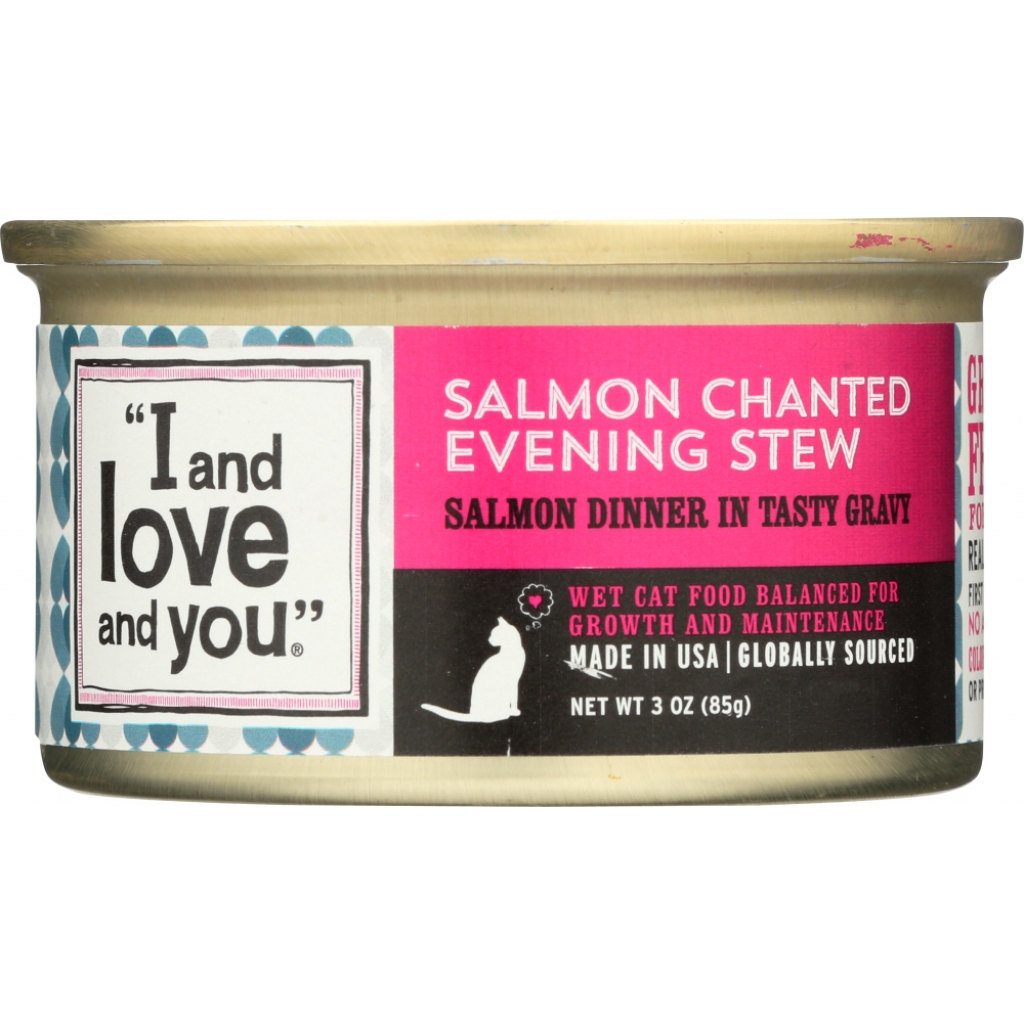 Salmon Chanted Evening Stew - Wet Canned Cat Food