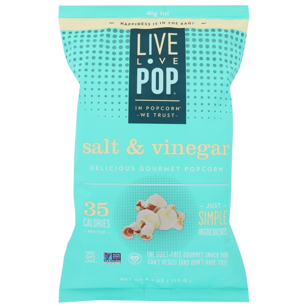 Salt & Vinegar Popcorn - 4.40 oz