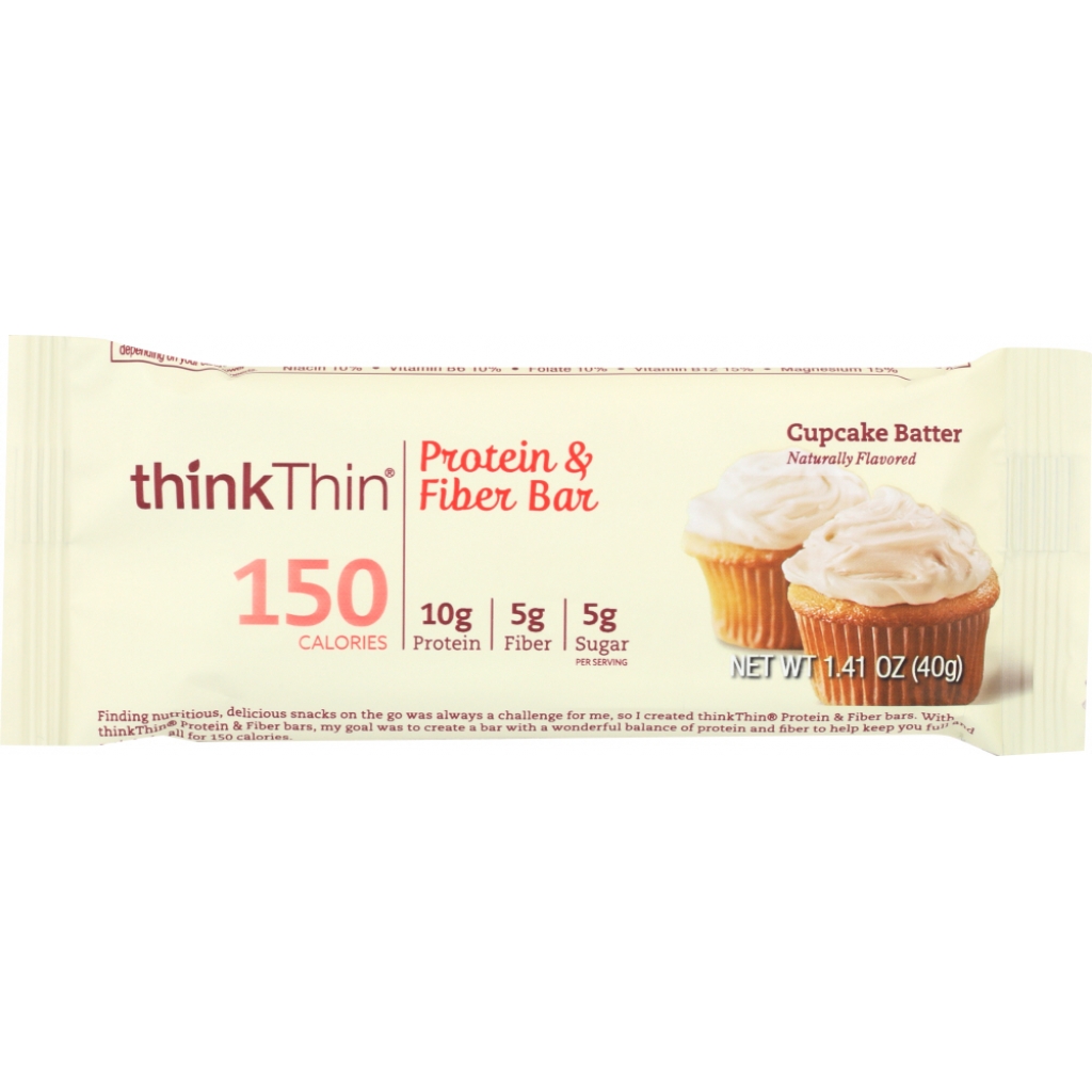 Protein Fiber Cupcake Batter Bar - 1.41 oz