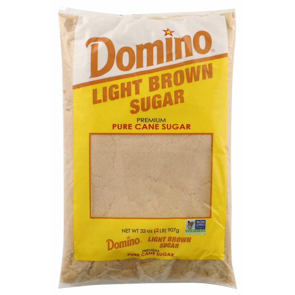 Domino Light Brown Sugar, 2 LB