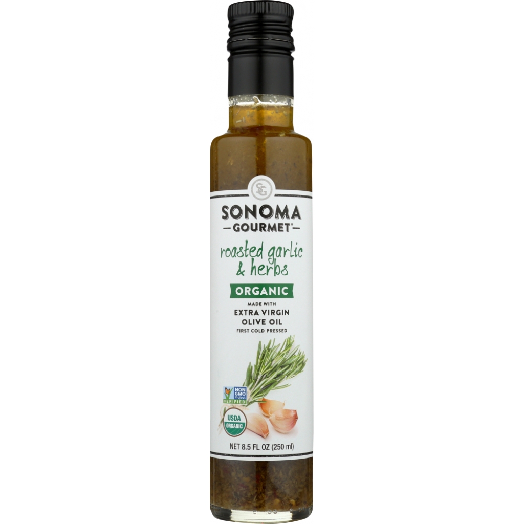 Toasted Garlic Herb Olive Oil - 8.5 oz