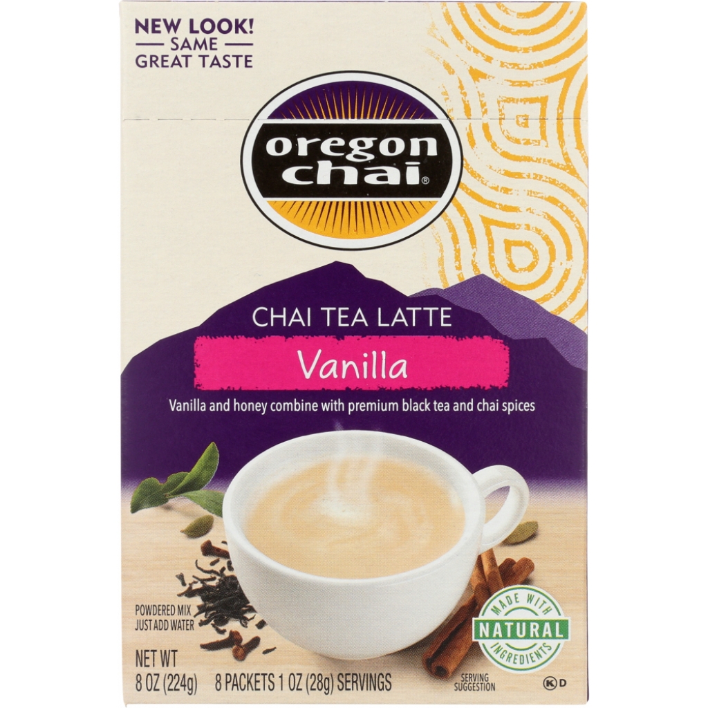 Oregon Chai Vanilla Tea - 8 pack