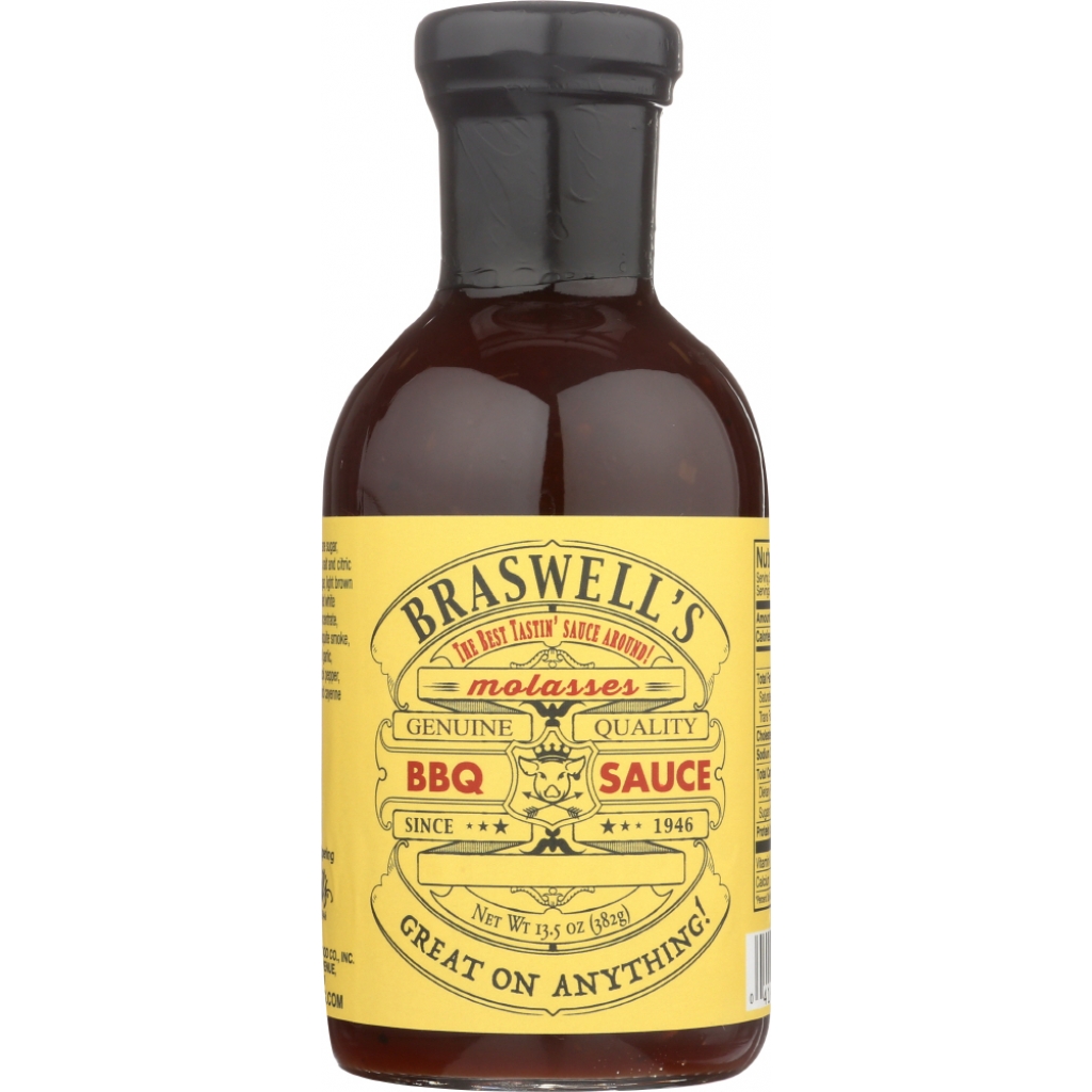 Savory Sweet Molasses BBQ Sauce, 13.5 oz