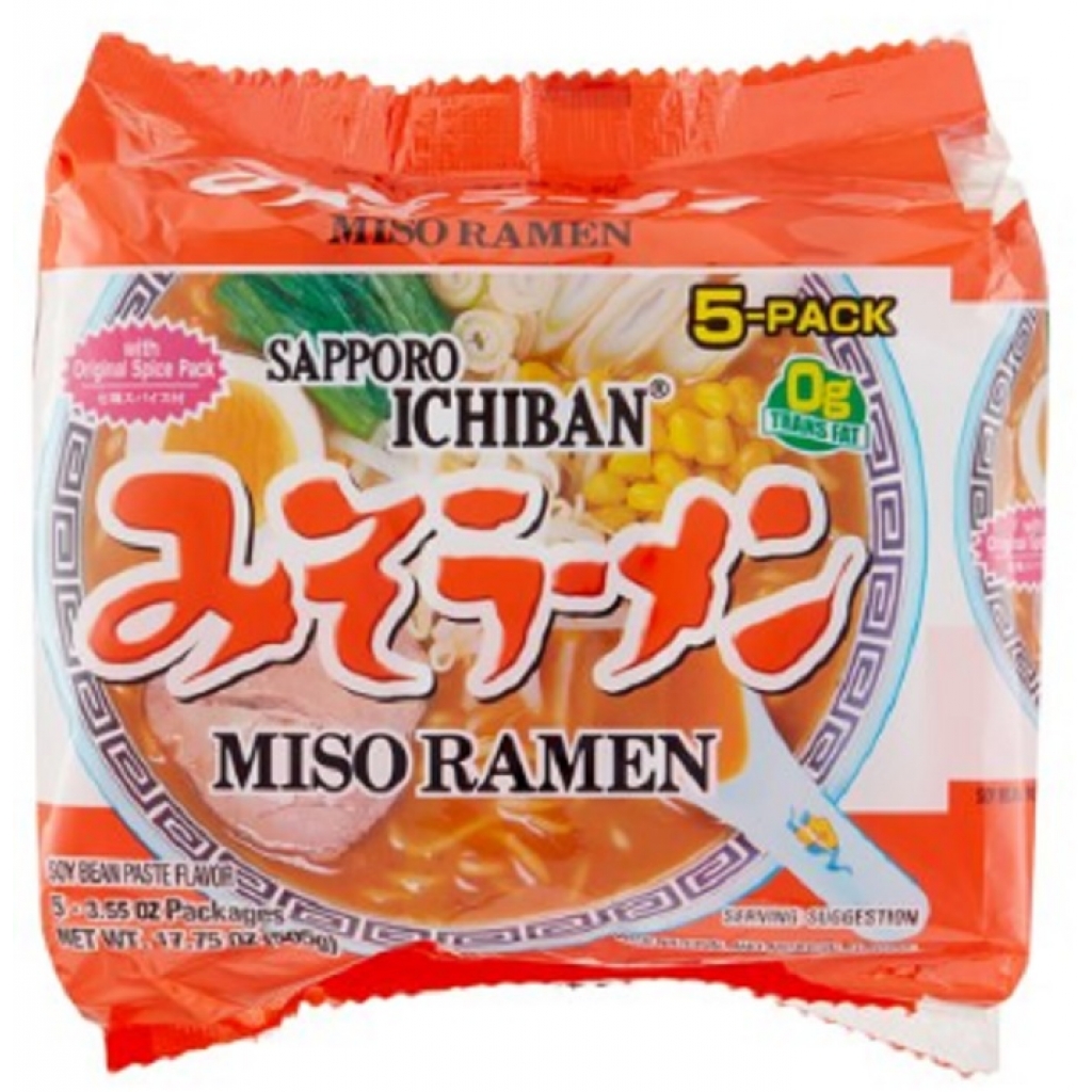 Premium Ichiban Miso Ramen 5-Pack