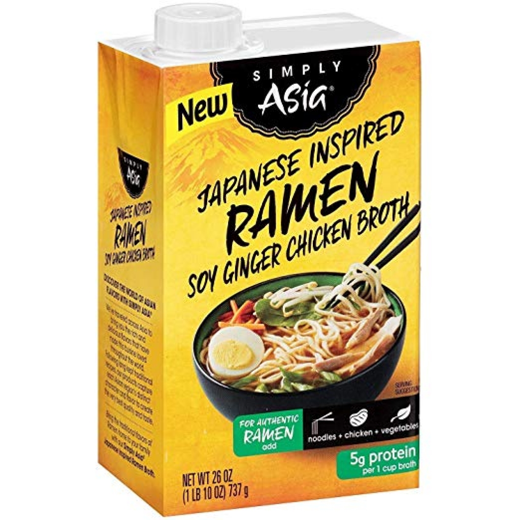 Ramen Broth Soy Ginger - 26 oz