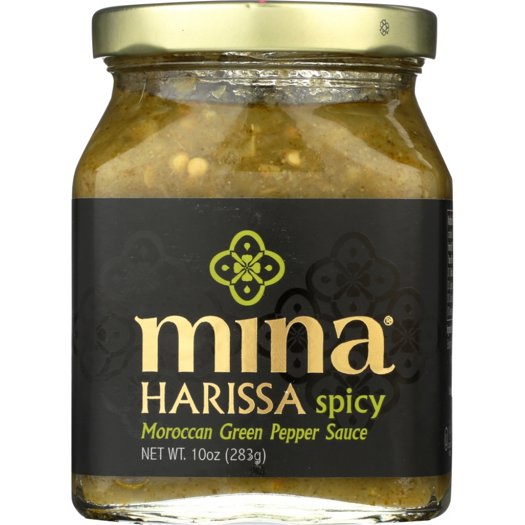 Mina's Green Harissa Sauce - 10 oz