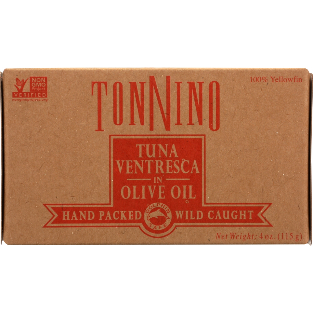 Dolphin Safe Tuna Ventresca in Olive Oil, 4.05 oz