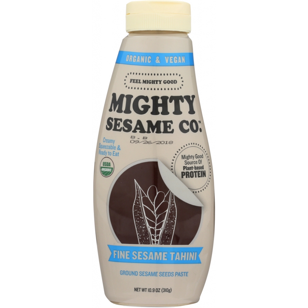 Organic Fine Sesame Paste Tahini, 10.9 oz