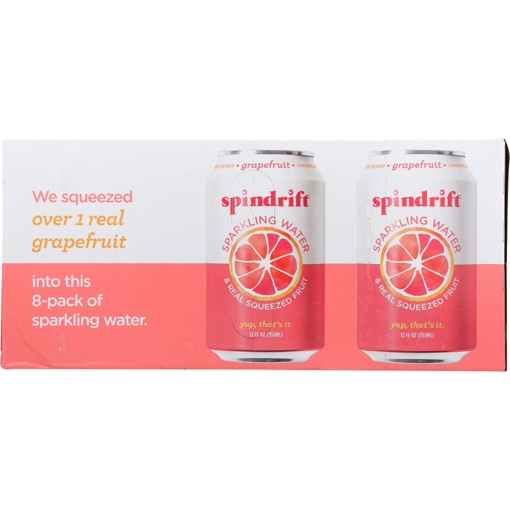 Grapefruit Sparkling Water 8 Pack - 96 fl oz