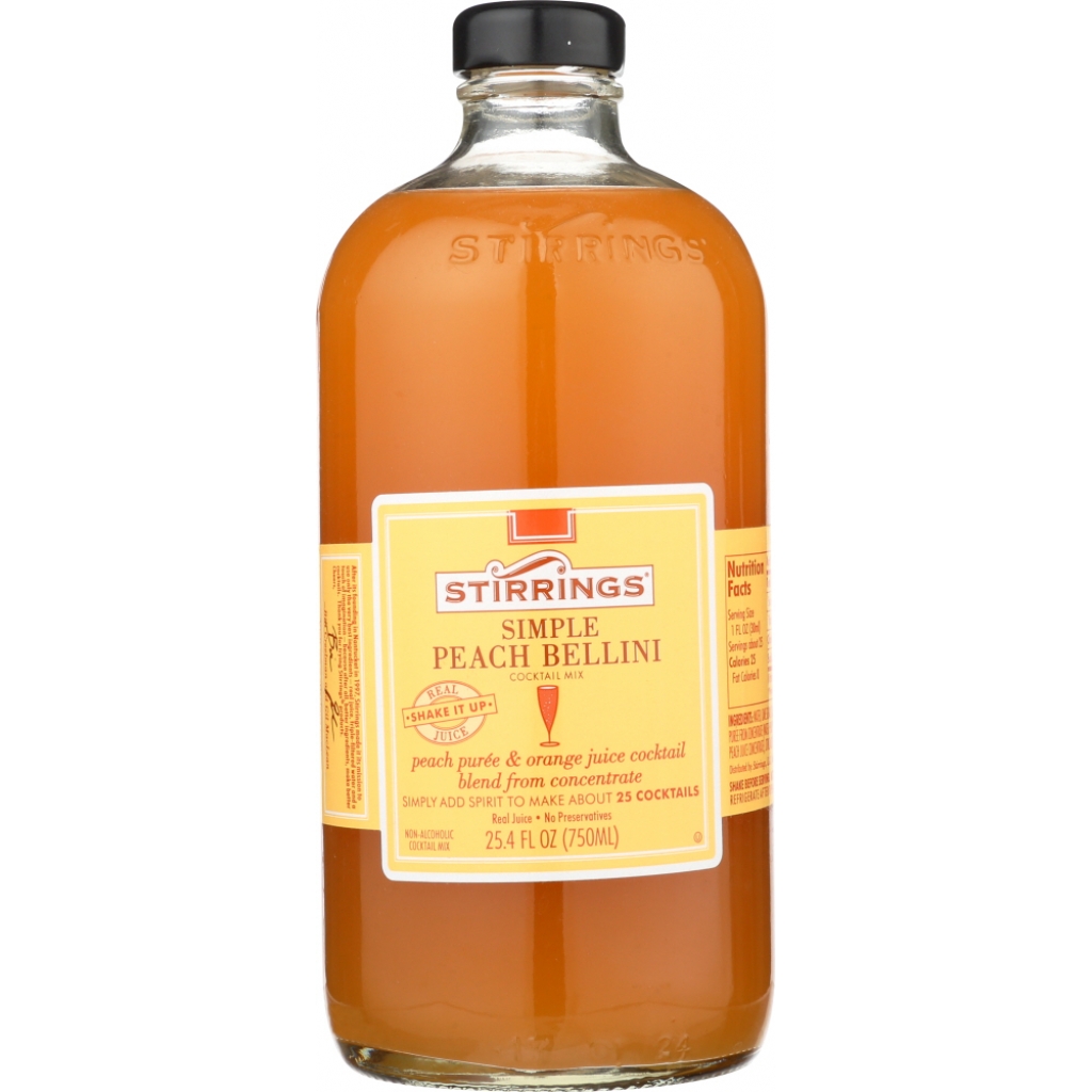 Peach Bellini Mix, 750 ml