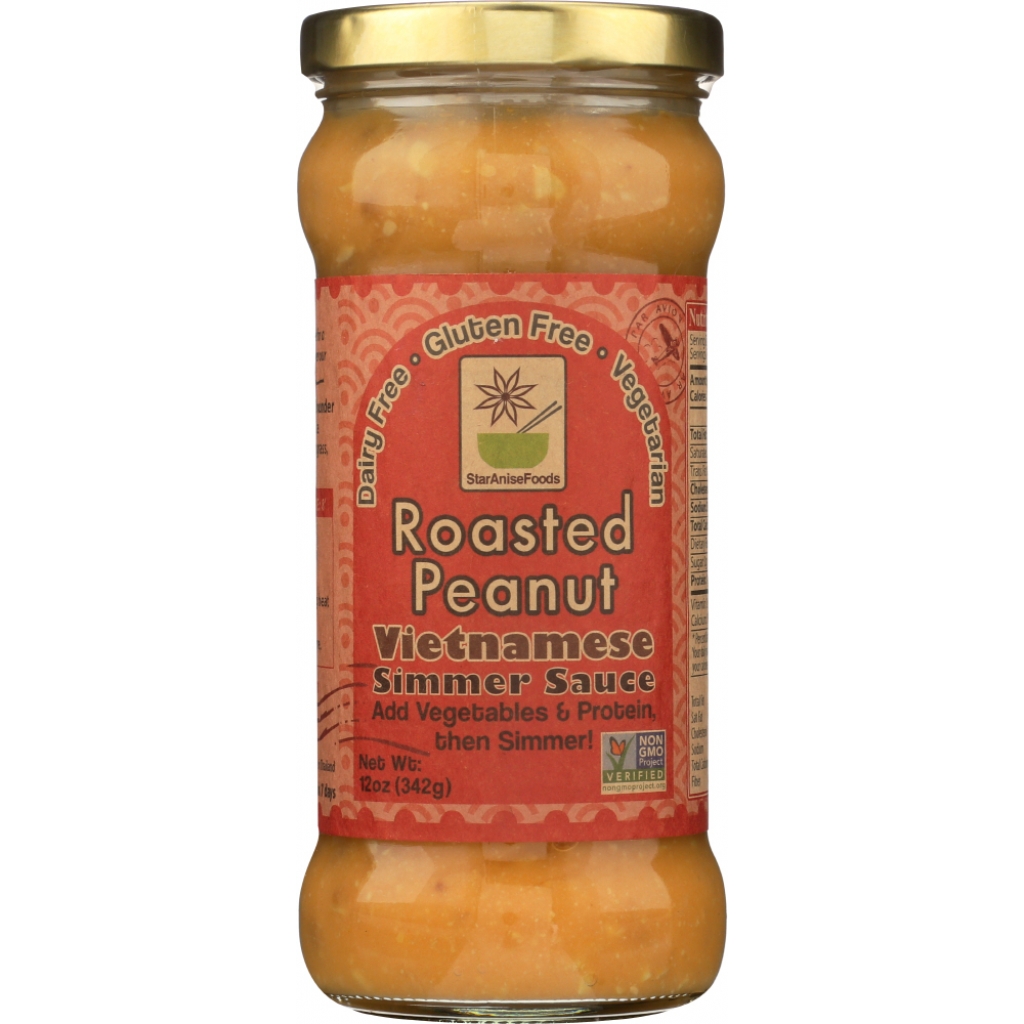 Vietnamese Roasted Peanut Simmer Sauce - 12 oz