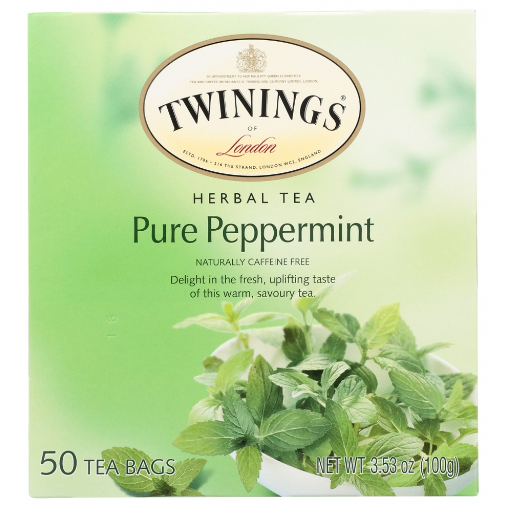 Pure Peppermint Herbal Tea - 50 Bags