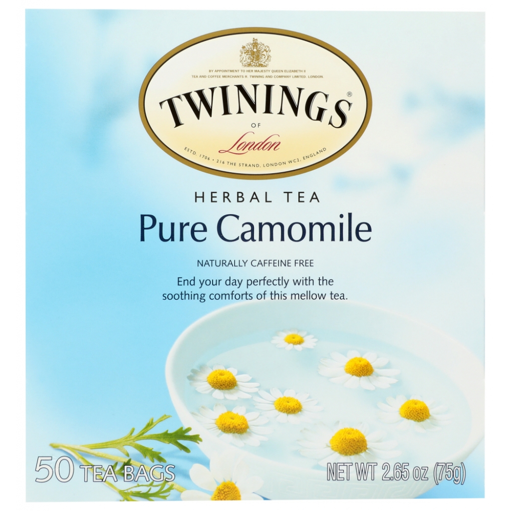 Pure Chamomile Herbal Tea Bags, 50 Count