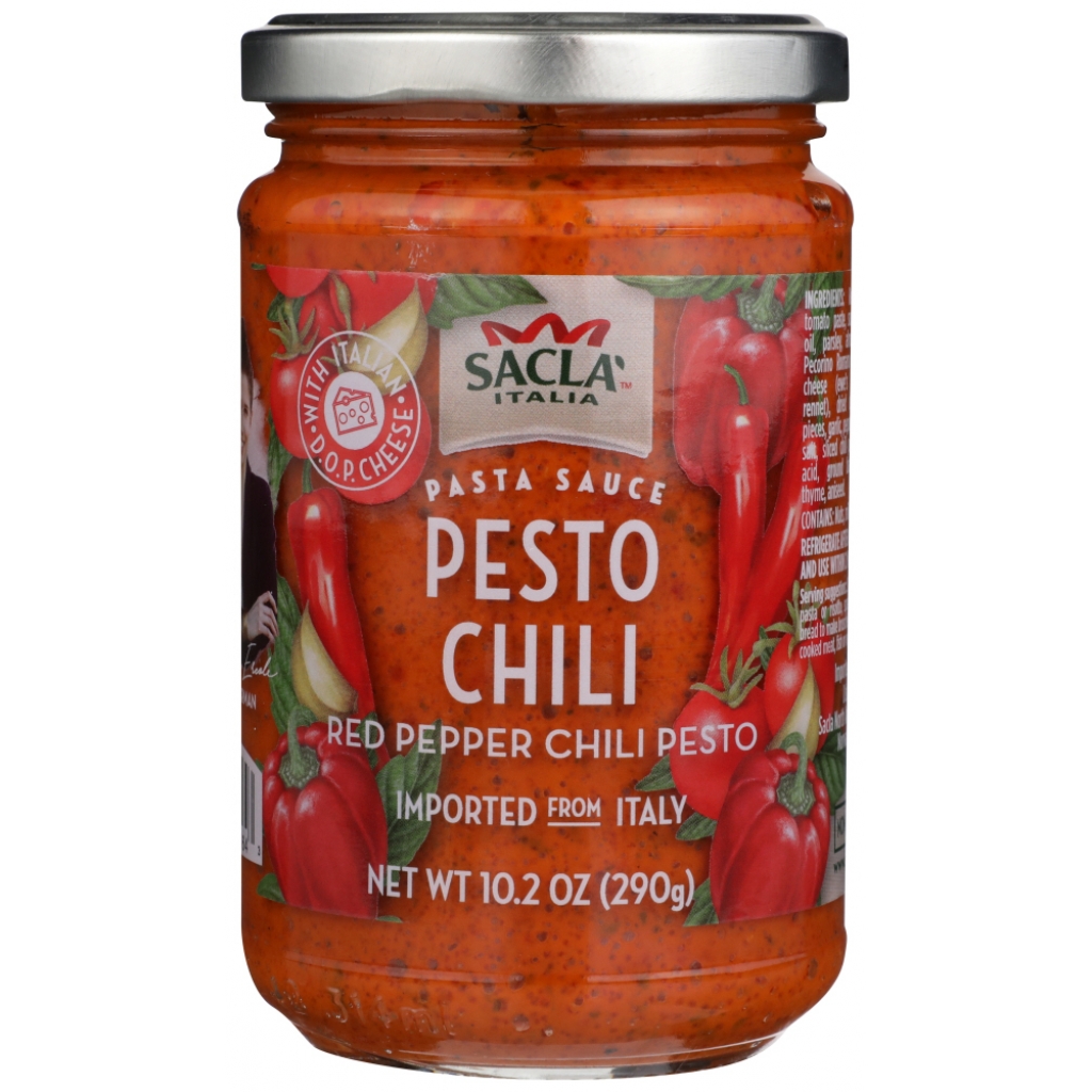 Spicy Chili Pesto Sauce - 10.2 oz