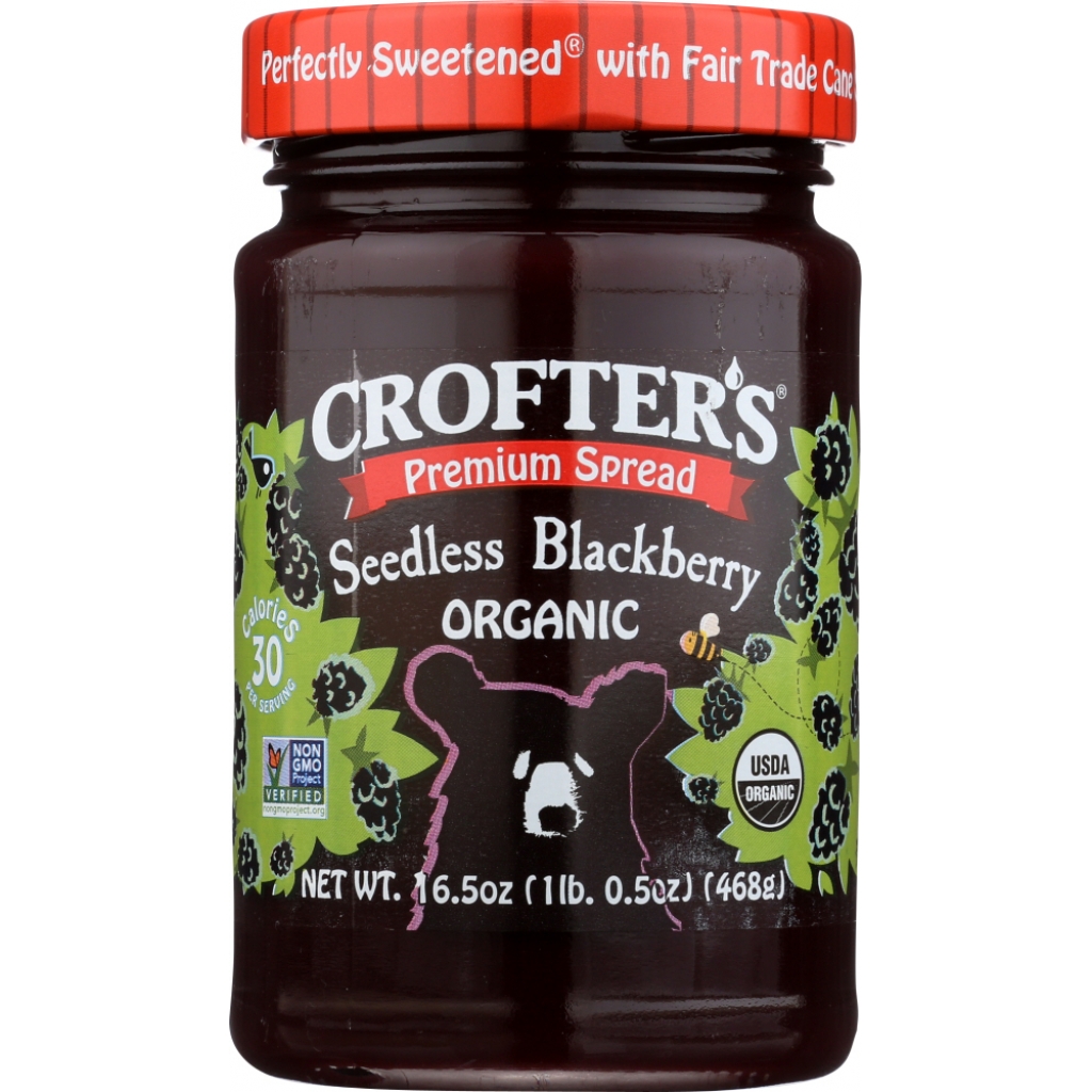 Seedless Blackberry Fruit Spread