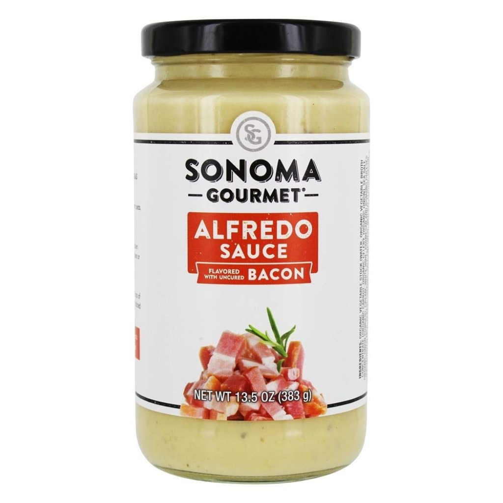 Alfredo Sauce with Uncured Bacon, 13.5 oz