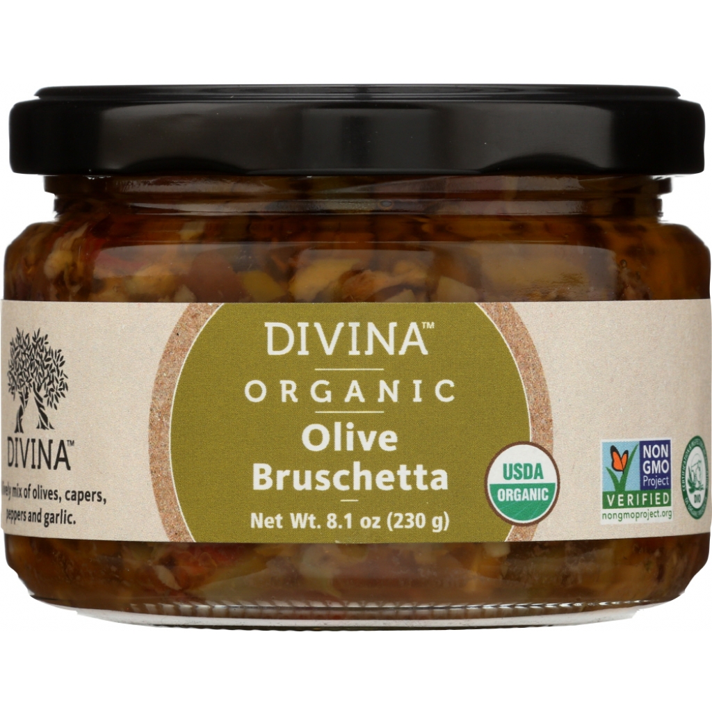 Organic Olive Bruschetta, 8.1 oz