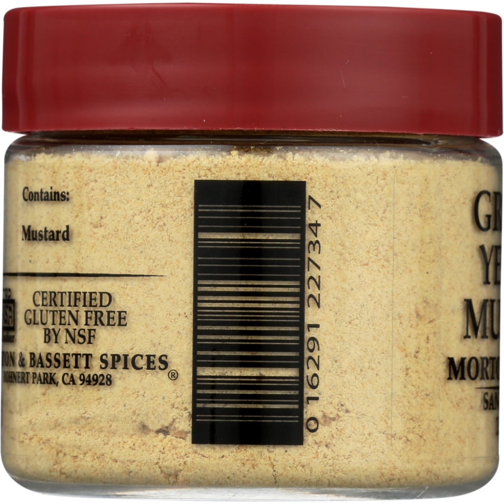 Premium Ground Yellow Mustard - 1.2 oz