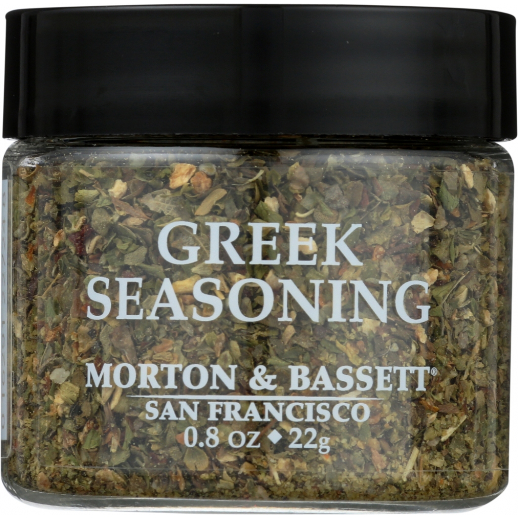 Morton & Basset Greek Seasoning - 0.8 oz Authentic Blend