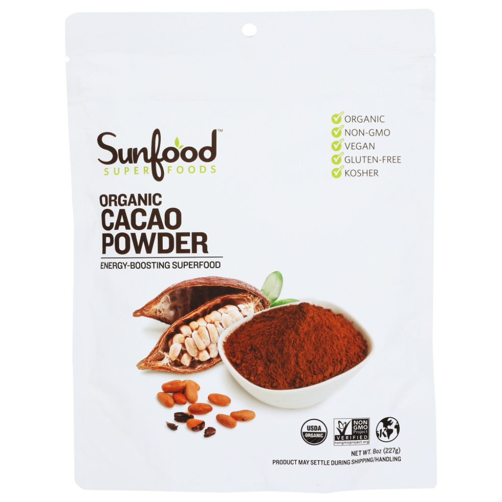 Organic Cacao Powder - 8 oz