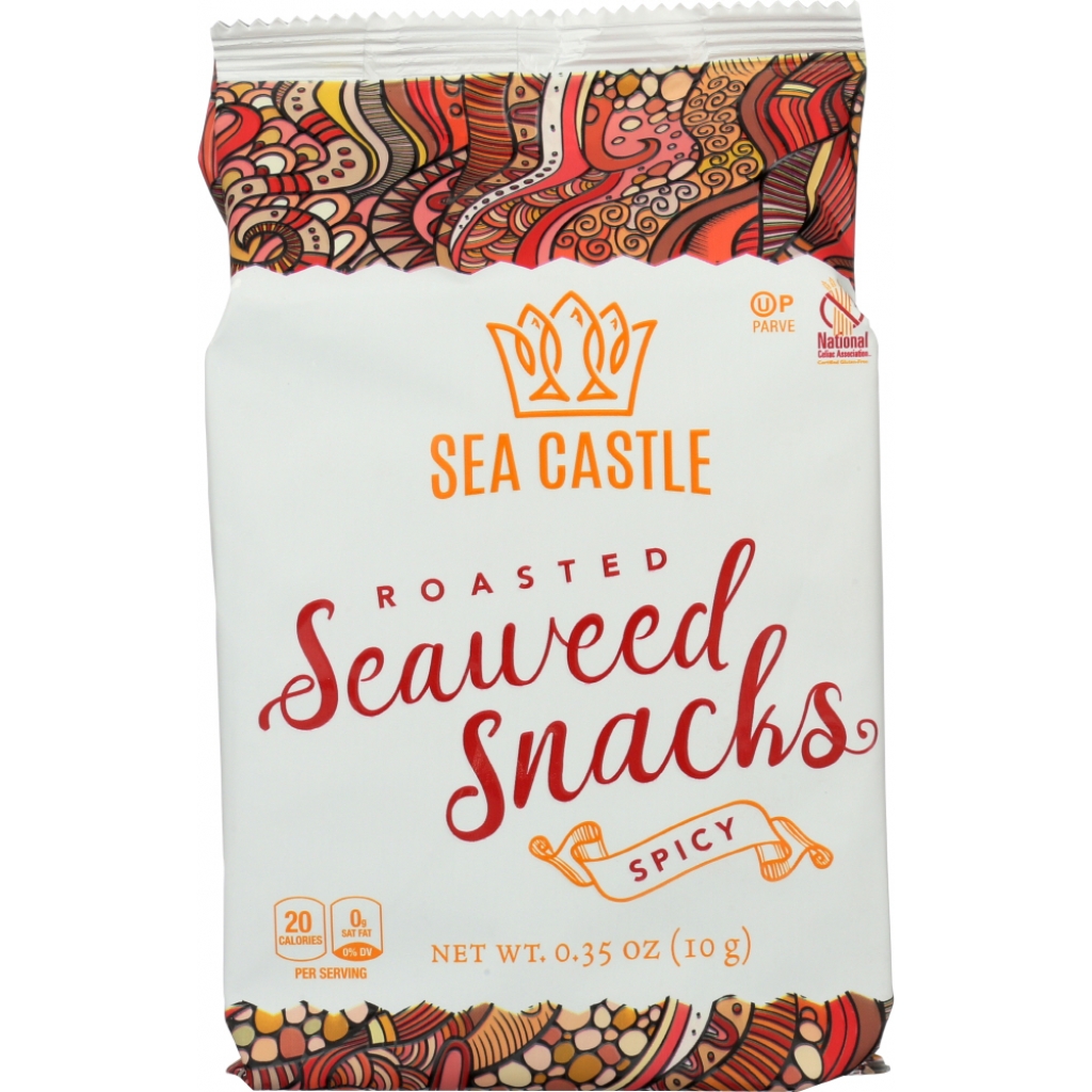 Roasted Spicy Seaweed Snacks, 0.35 oz