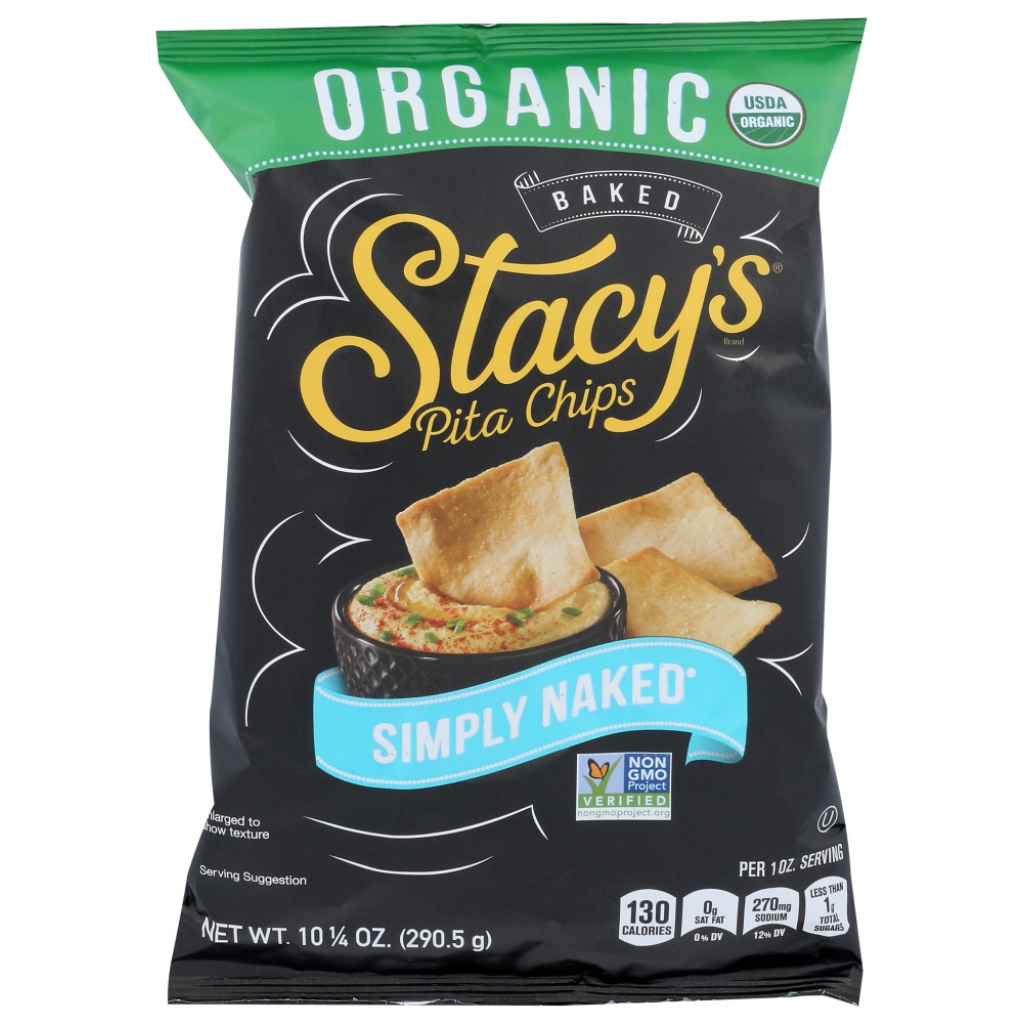 Simply Naked Organic Pita Chips - 10.25 oz