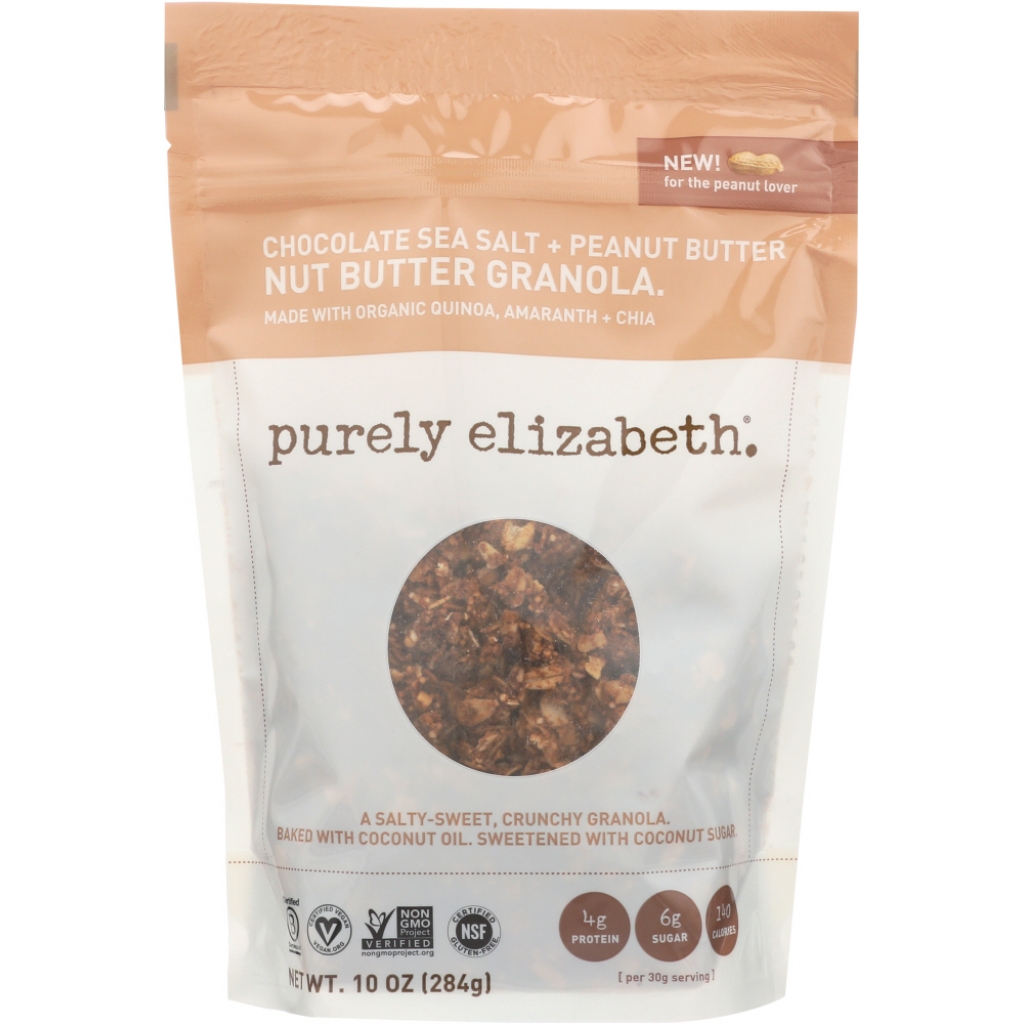 Chocolate Sea Salt Peanut Butter Granola - 10 oz