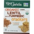 Organic Lentil with Turmeric Crackers, 5.5 oz