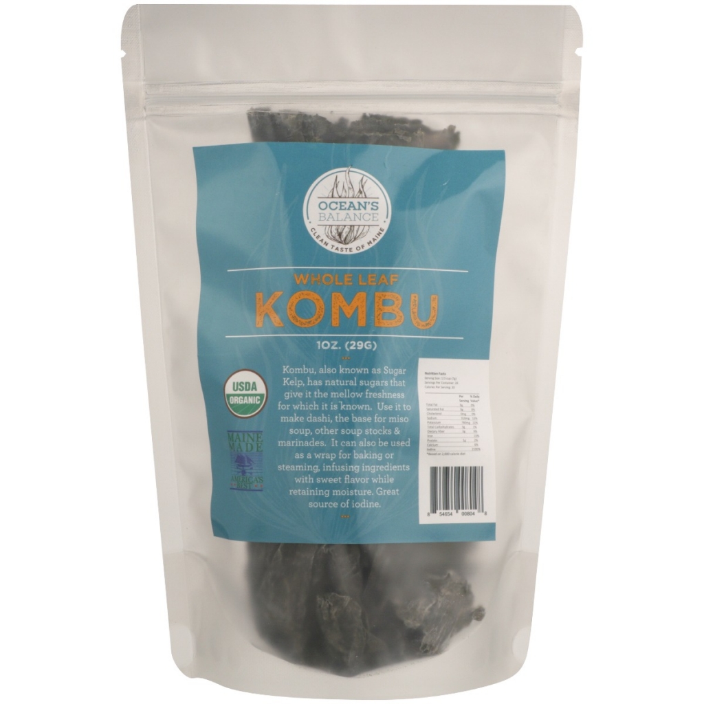 Whole Leaf Kombu for Flavorful Cooking, 1 oz