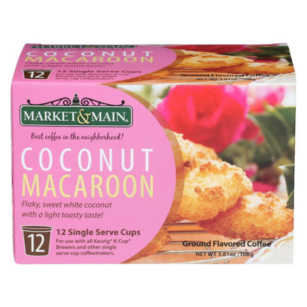 Market & Main Coffee Coconut Macaroon Single Serve