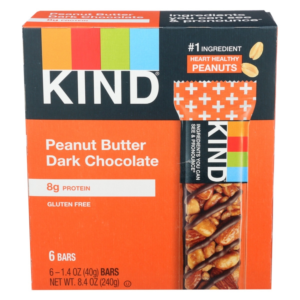 Dark Chocolate Peanut Butter Nut Bar - 8.4 oz