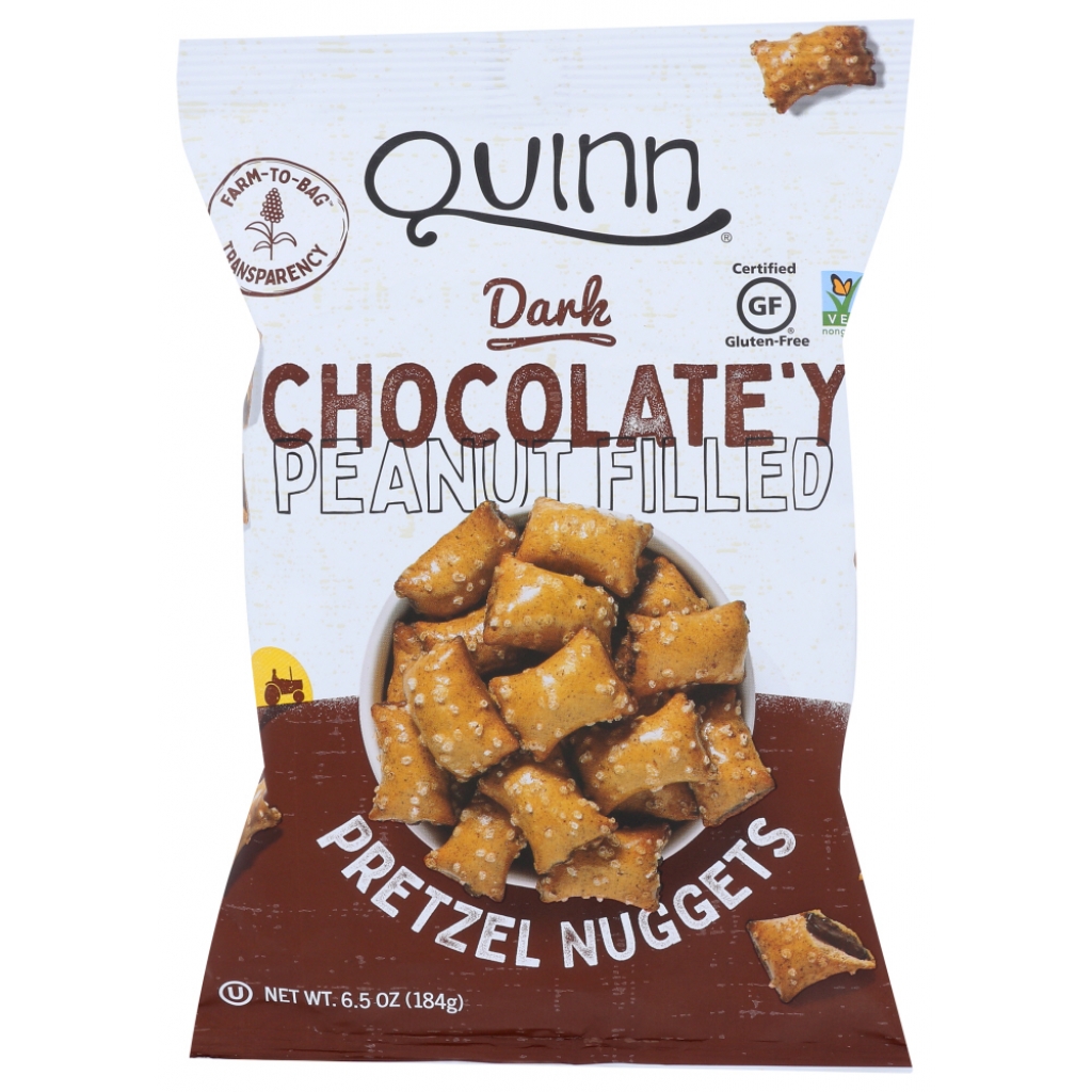 Peanut Butter Chocolate Filled Pretzel Nuggets - 6.5 oz