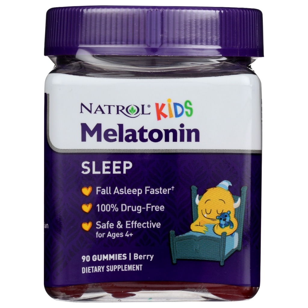 Natrol Kids Melatonin Gummies - Berry Flavor, 90 pc