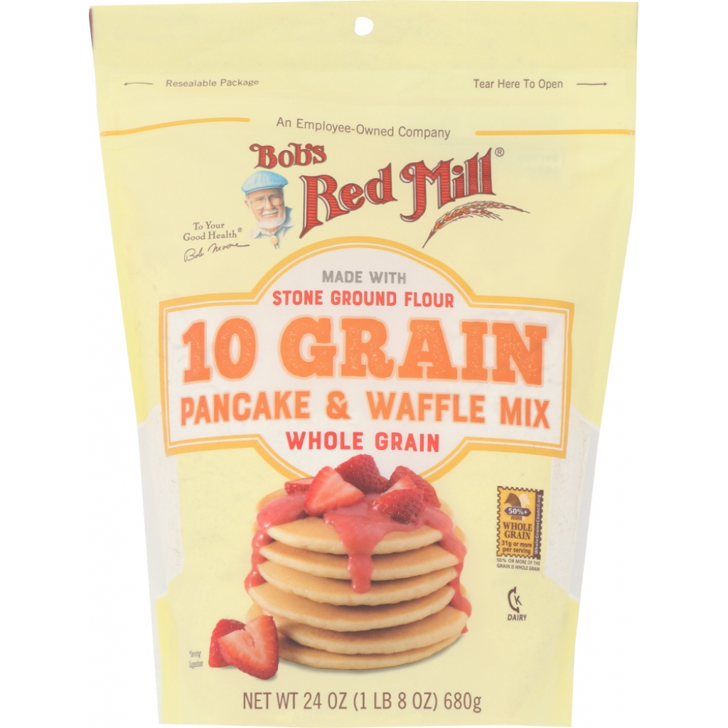 10 Grain Pancake & Waffle Mix - 24 oz