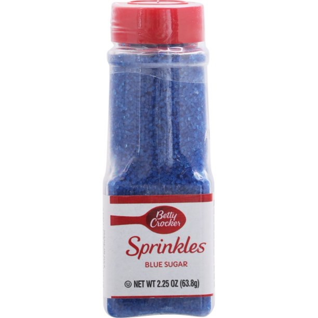 Blue Sugar Sprinkles - Fun Baking Decoration, 2.25 oz